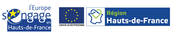 Logo l'Europe s'engage en Hauts-de-France