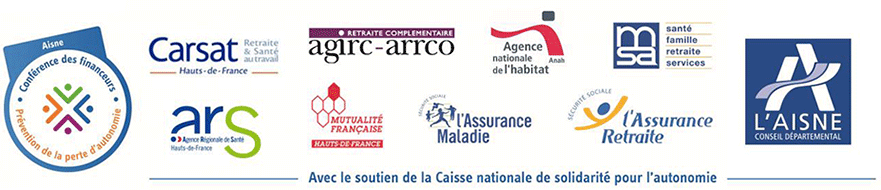 Logo Aisne - Conférence des financeurs